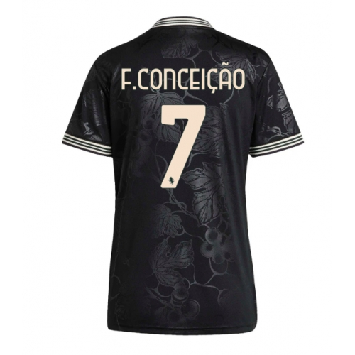 Billige Fotballdrakt Juventus Francisco Conceicao #7 Replika Tredjedrakt Dame 2025-26 Kortermet Billige Fotballdrakt Juventus Francisco Conceicao #7 Replika Tredjedrakt Dame 2025-26 Kortermet